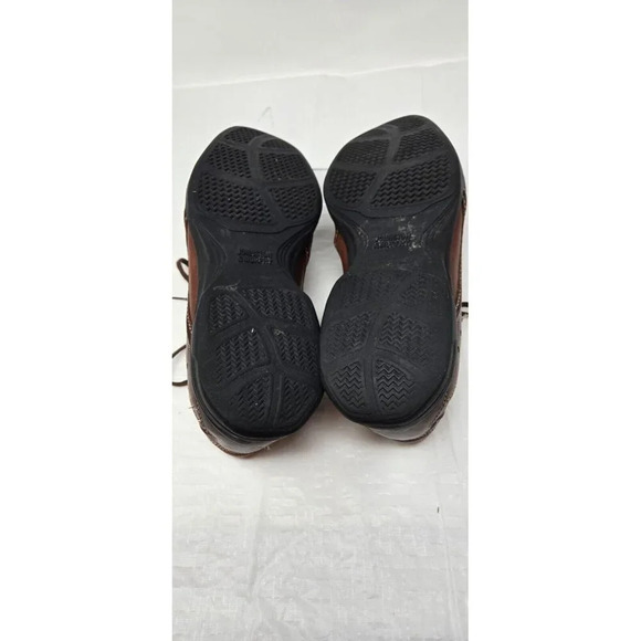 Johnson & Murphy Men's Leather Lace Up Sheepskin Brown size 9 - Picture 8 of 14